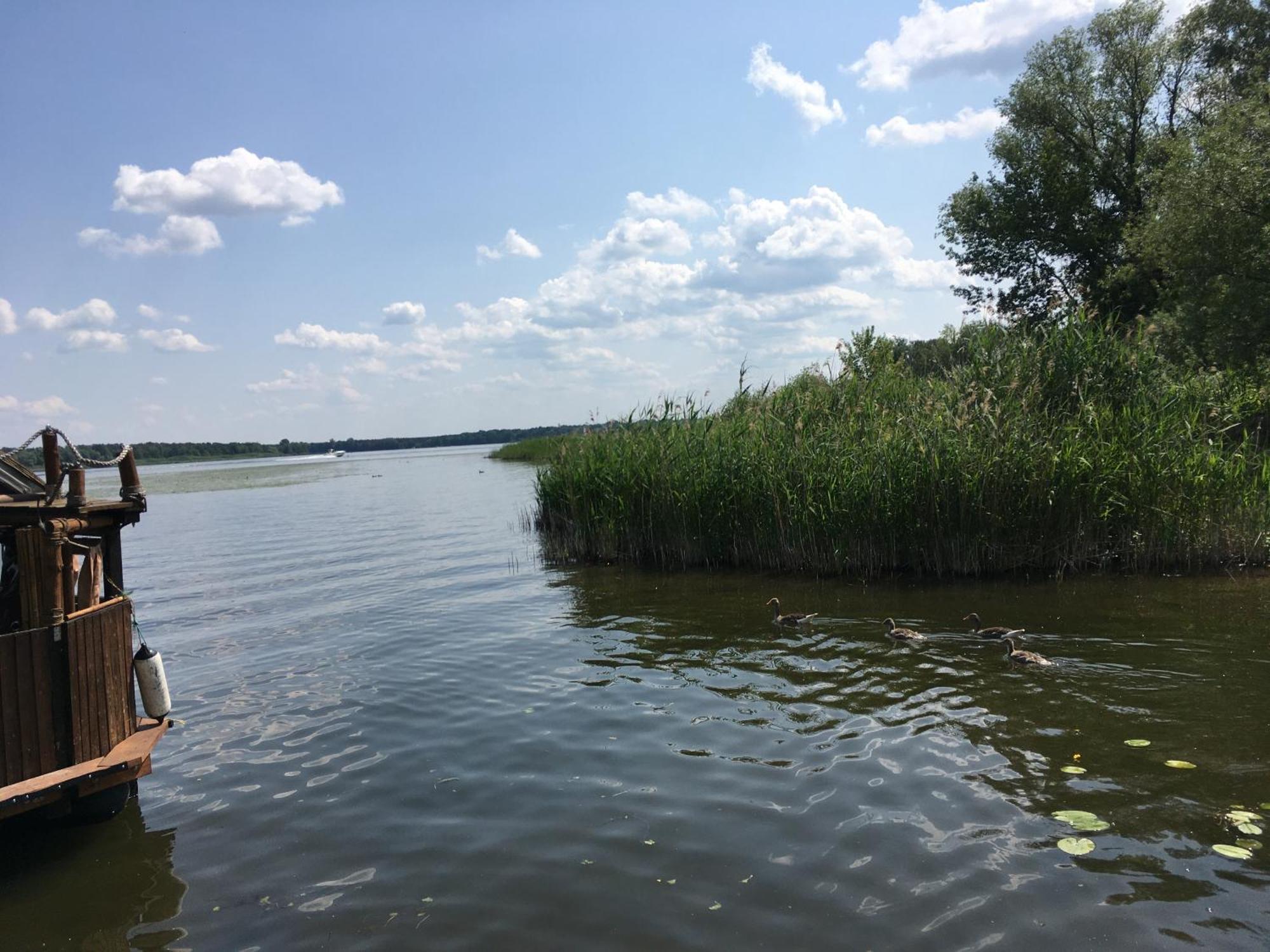 Floß Biberspur Brandenburg an der Havel Exterior foto