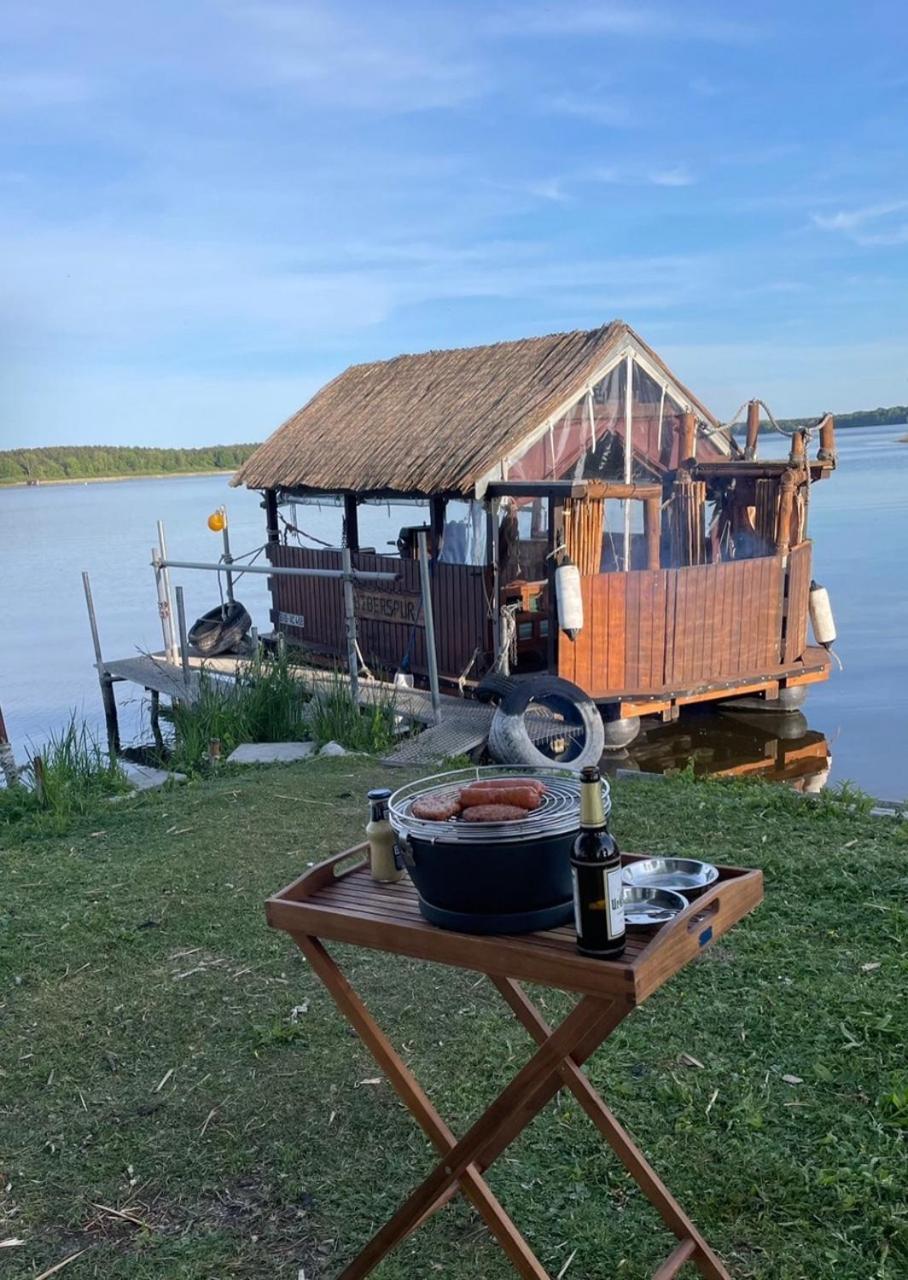 Floß Biberspur Brandenburg an der Havel Exterior foto